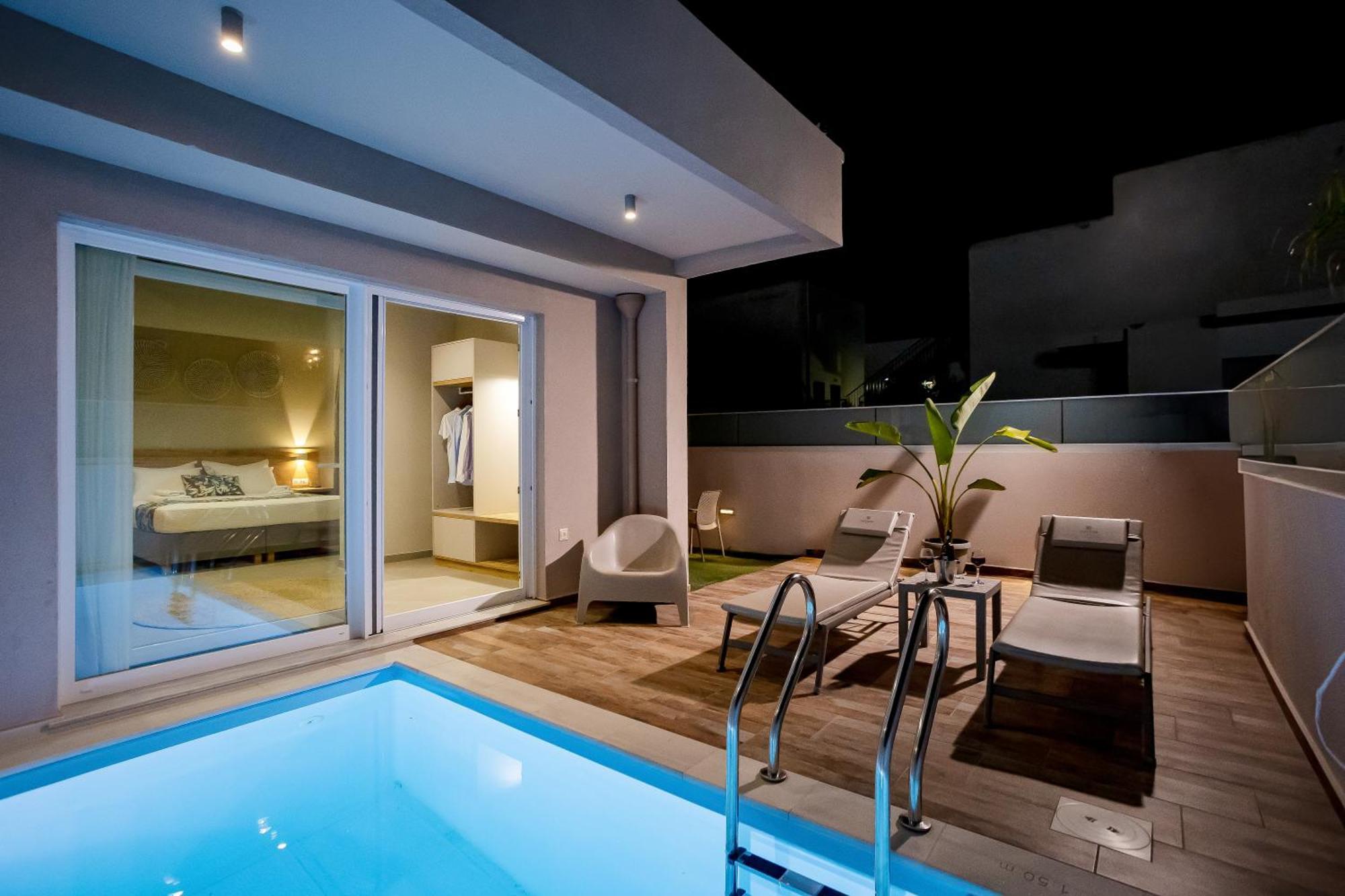 Sarpidon Suites Agia Marina Eksteriør bilde